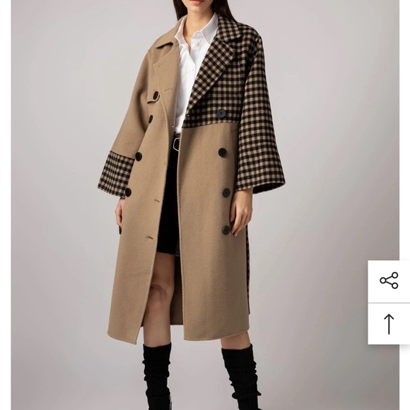 Wool/cashmere jacket - brand new - by Quaint - Picture 8 of 8